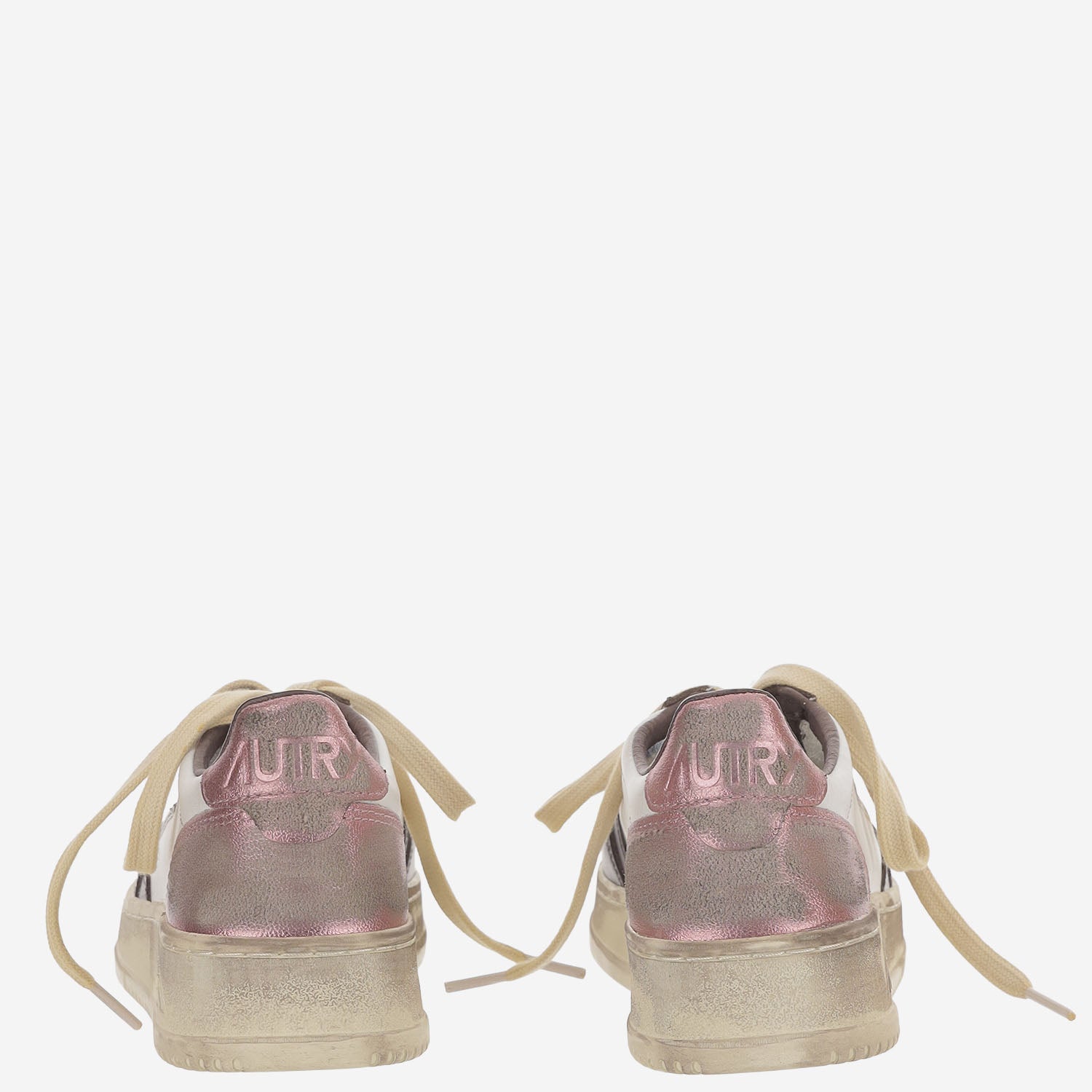 SNEAKERS LOW MEDALIST SUPER VINTAGE AVLWSV62 LEATWHTHOTFUDPEO AUTRY 