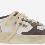 SNEAKERS LOW MEDALIST SUPER VINTAGE AVLWSV62 LEATWHTHOTFUDPEO AUTRY 