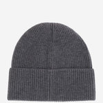 BEANIE IN LANA CON LOGO BEPU151D MELANGE AUTRY 