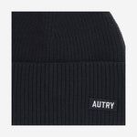 BEANIE IN LANA CON LOGO BEPU151L LAVAGNA AUTRY 
