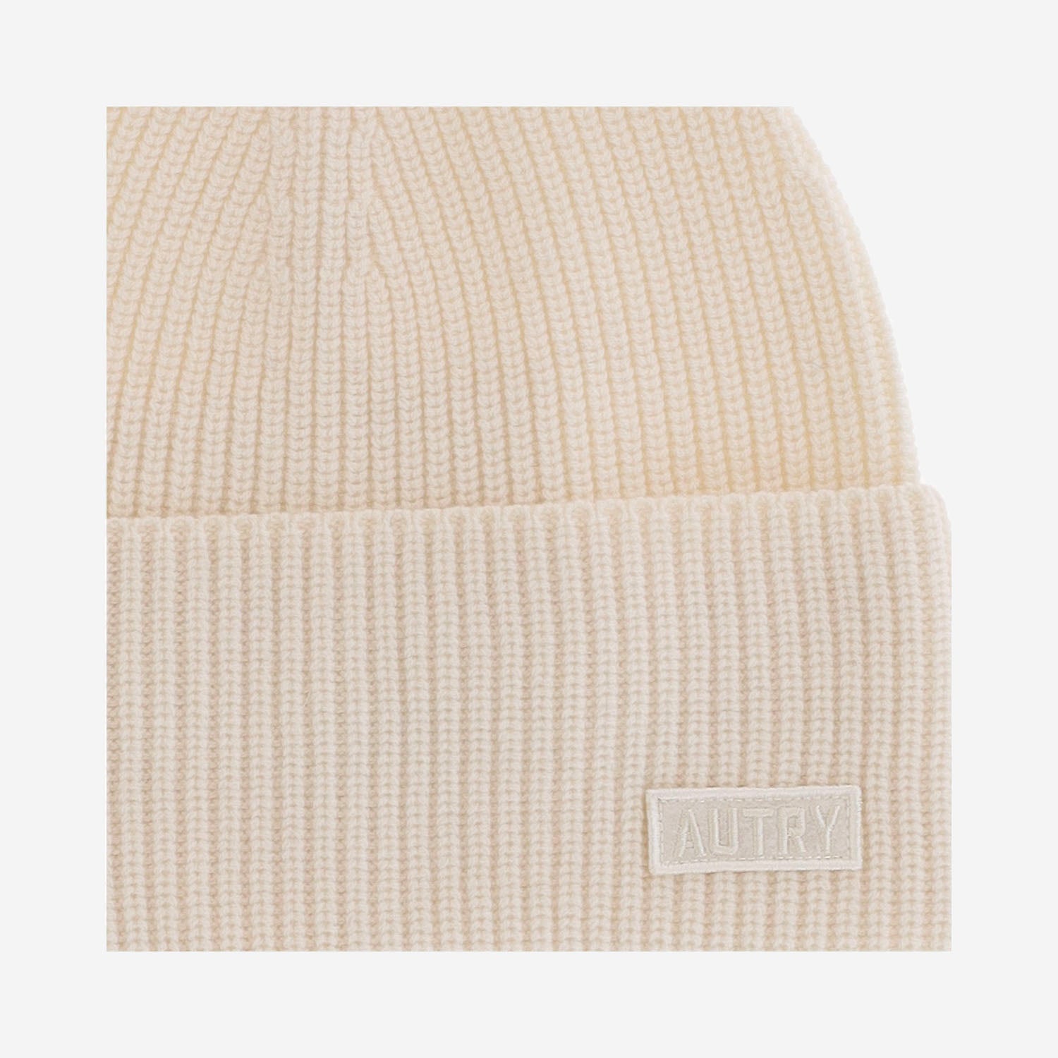 BEANIE IN LANA CON LOGO BEPU151U BUTTER AUTRY 
