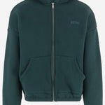 FELPA CON ZIP IN COTONE CON LOGO HIPX121F HEAVYJERSTIMBER AUTRY 