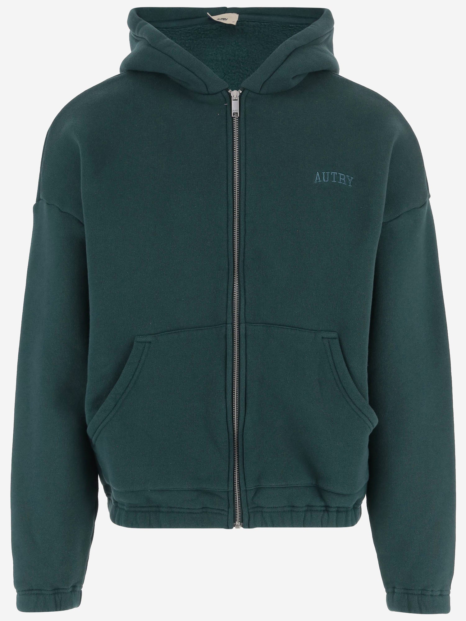 FELPA CON ZIP IN COTONE CON LOGO HIPX121F HEAVYJERSTIMBER AUTRY 