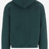 FELPA CON ZIP IN COTONE CON LOGO HIPX121F HEAVYJERSTIMBER AUTRY 