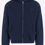 FELPA CON ZIP IN COTONE CON LOGO HIPX121T LUSTER AUTRY 
