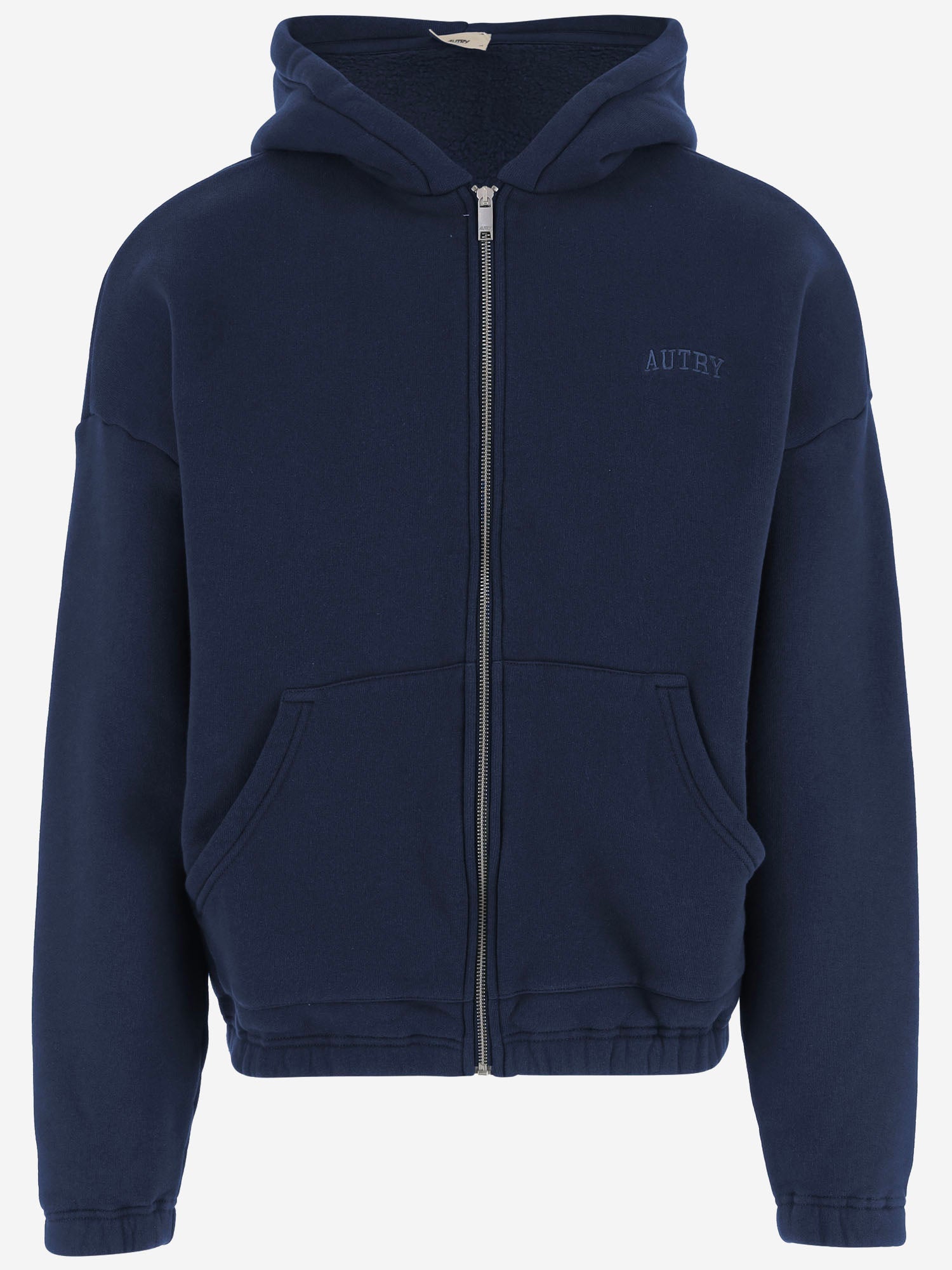 FELPA CON ZIP IN COTONE CON LOGO HIPX121T LUSTER AUTRY 
