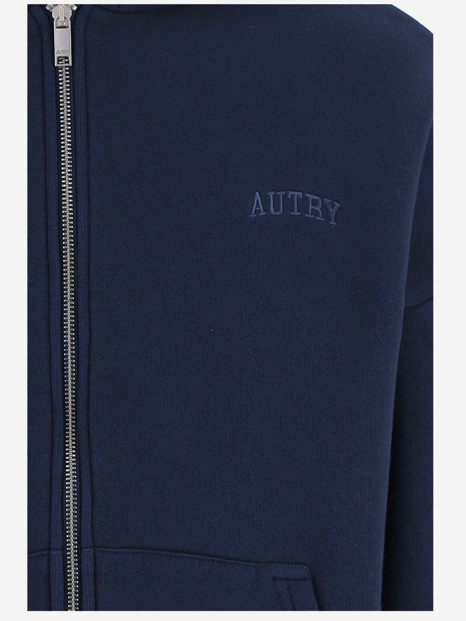 FELPA CON ZIP IN COTONE CON LOGO HIPX121T LUSTER AUTRY 