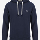FELPA IN COTONE CON LOGO HOPM002B BLUE AUTRY 