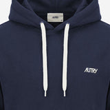 FELPA IN COTONE CON LOGO HOPM002B BLUE AUTRY 