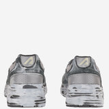 SNEAKERS SUPER VINTAGE IN PELLE E TESSUTO HVLMJB05 SUEMESHBLKSILV AUTRY 