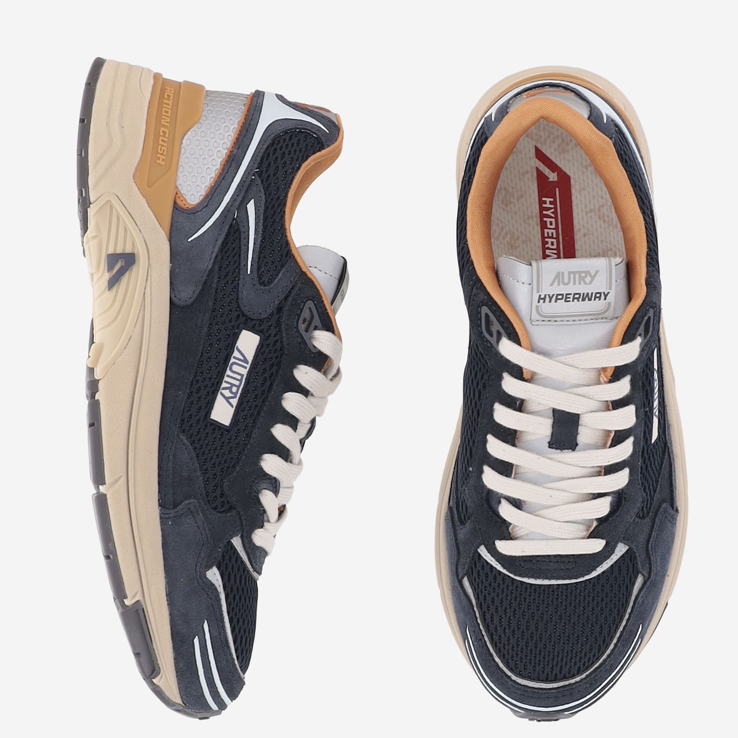 SNEAKERS HYPERWAY HYLMCI08 SUEMESHACTMIDTOMCREA AUTRY 