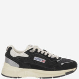 SNEAKERS HYPERWAY HYLMUM23 SUEDEMESHBLACKSILV AUTRY 