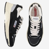 SNEAKERS HYPERWAY HYLMUM23 SUEDEMESHBLACKSILV AUTRY 