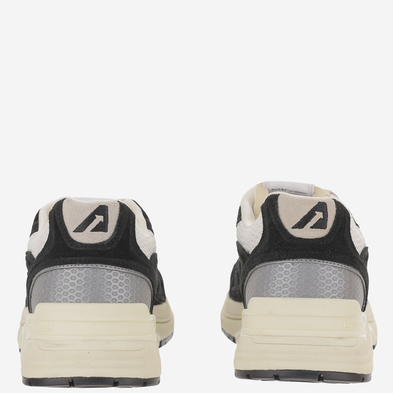 SNEAKERS HYPERWAY HYLMUM23 SUEDEMESHBLACKSILV AUTRY 