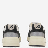 SNEAKERS HYPERWAY HYLMUM23 SUEDEMESHBLACKSILV AUTRY 