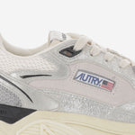 SNEAKERS HYPERWAY HYLWBF01 LAMSUEMESHSILVWHT AUTRY 