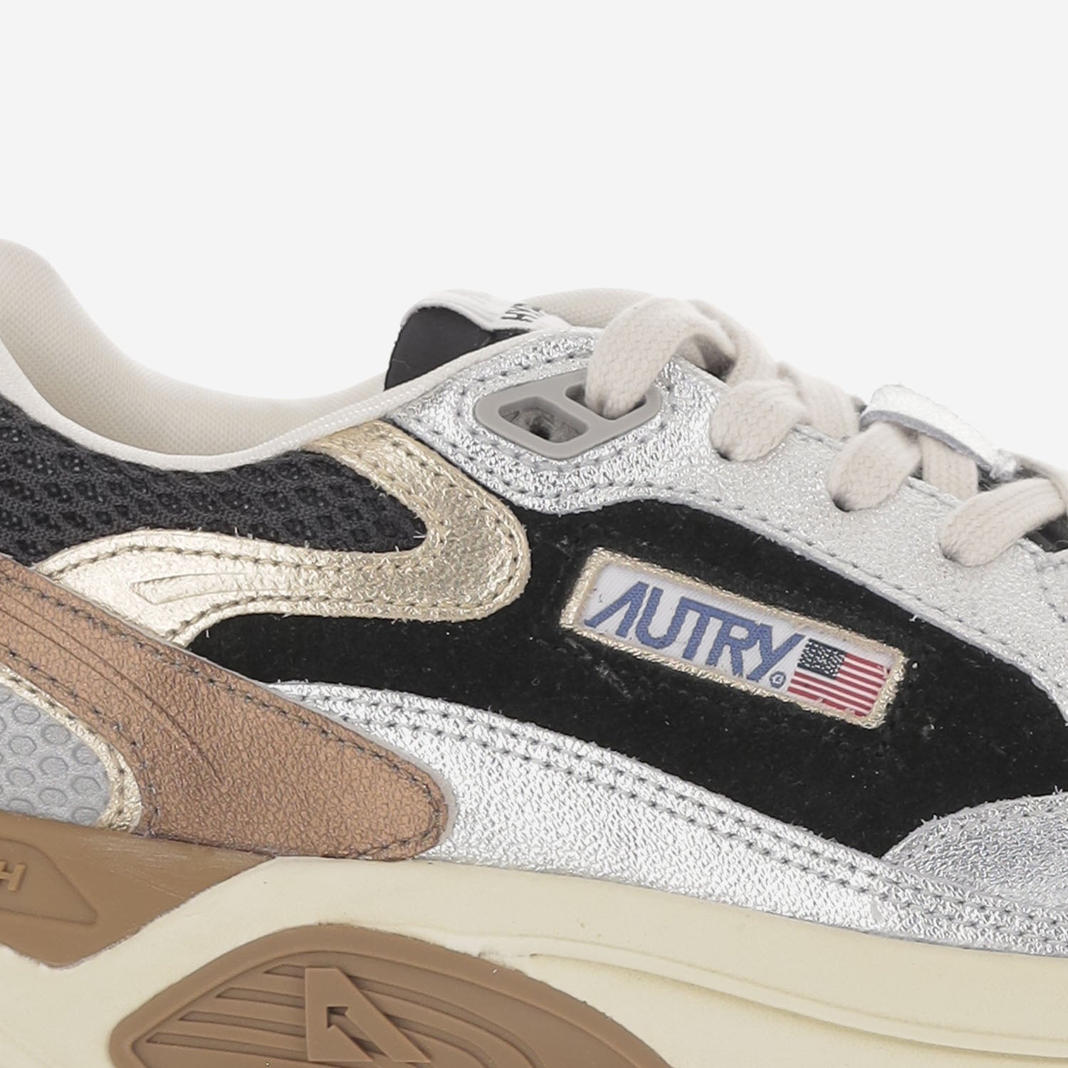 SNEAKERS HYPERWAY HYLWEM06 MLEASUMESHSILVBLK AUTRY 