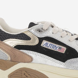 SNEAKERS HYPERWAY HYLWEM06 MLEASUMESHSILVBLK AUTRY 