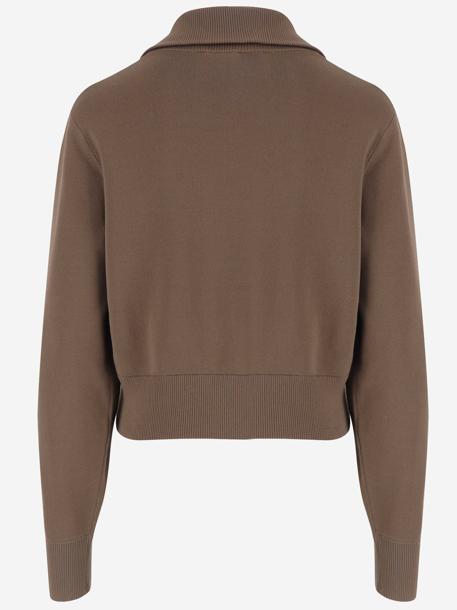 FELPA IN MISTO VISCOSA CON ZIP E BANDE LATERALI JAPW028Q OXIDE AUTRY 