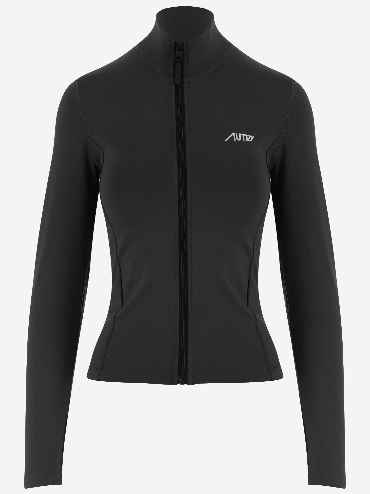 FELPA IN NYLON STRETCH CON LOGO JAPW124L LAVAGNA AUTRY 