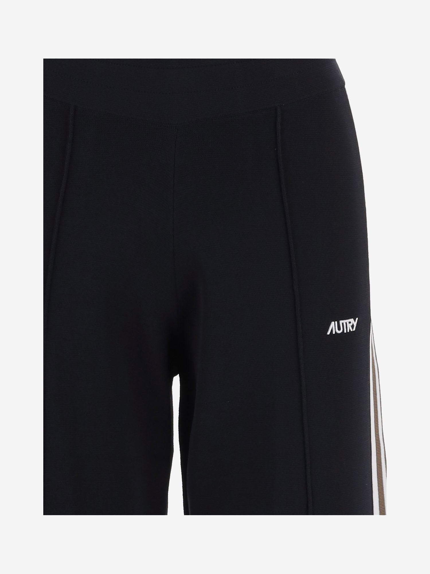 PANTALONI IN MISTO VISCOSA CON LOGO PAPW029L LAVAGNA AUTRY 
