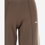 PANTALONI IN MISTO VISCOSA CON LOGO PAPW029Q OXIDE AUTRY 