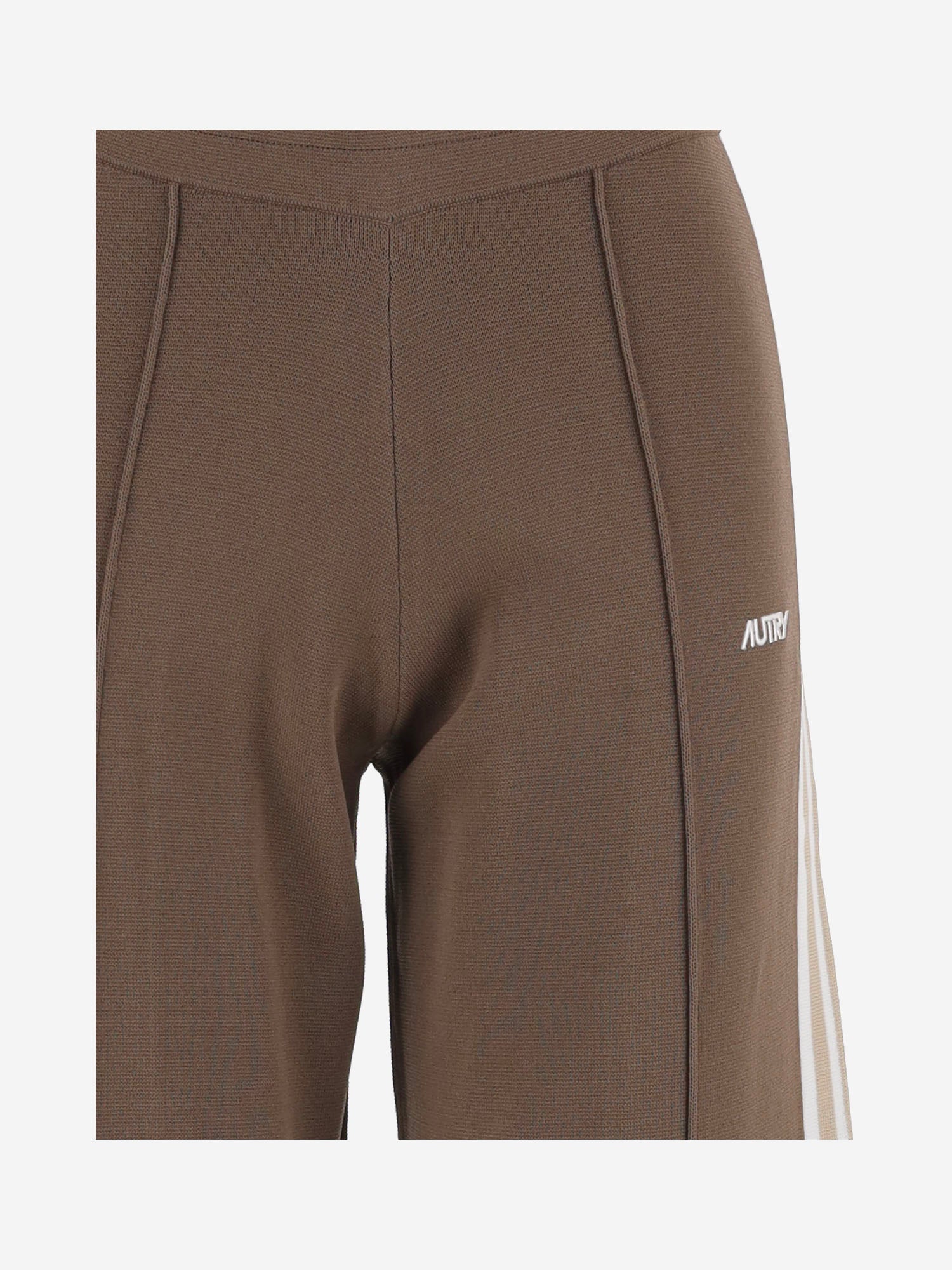 PANTALONI IN MISTO VISCOSA CON LOGO PAPW029Q OXIDE AUTRY 