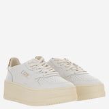 SNEAKERS MEDALIST PLATFORM PTLWVO01 LEATPONYSP WHTLEOP AUTRY 