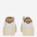 SNEAKERS MEDALIST PLATFORM PTLWVO01 LEATPONYSP WHTLEOP AUTRY 