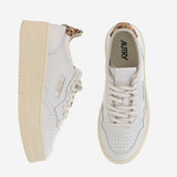 SNEAKERS MEDALIST PLATFORM PTLWVO01 LEATPONYSP WHTLEOP AUTRY 