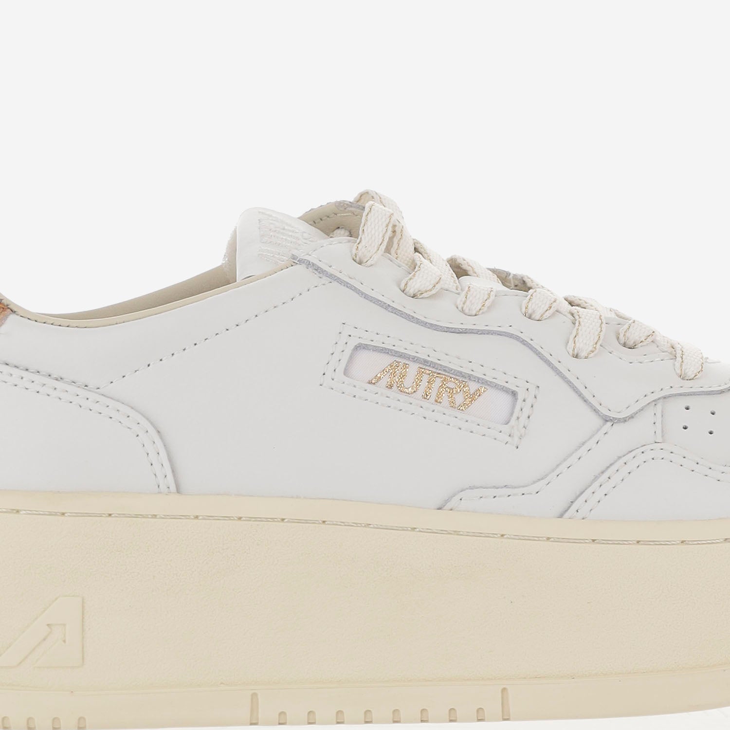 SNEAKERS MEDALIST PLATFORM PTLWVO01 LEATPONYSP WHTLEOP AUTRY 