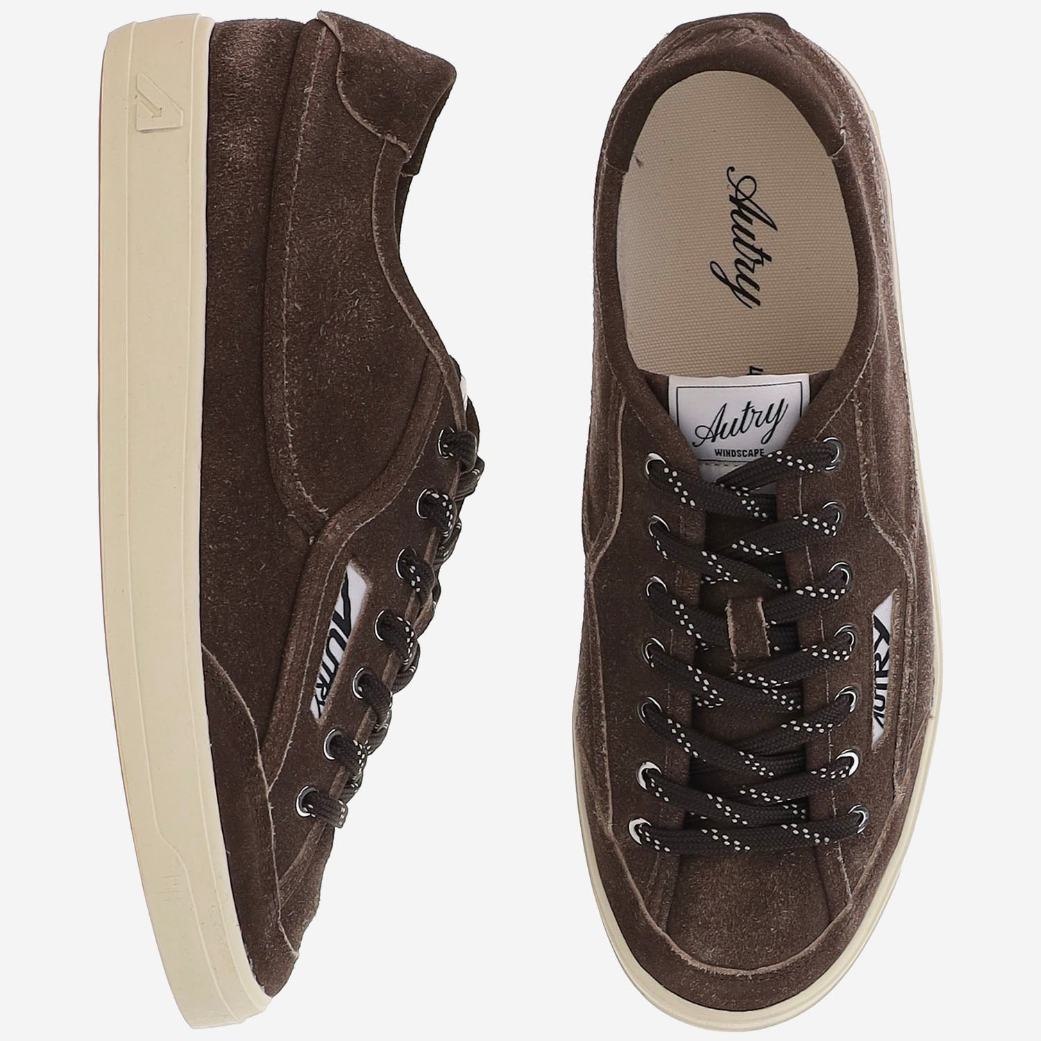 SNEAKERS WINDSCAPE LOW IN PELLE SCAMOSCIATA SCLMKQ02 SUESUGSUESUGMUSTANG AUTRY 