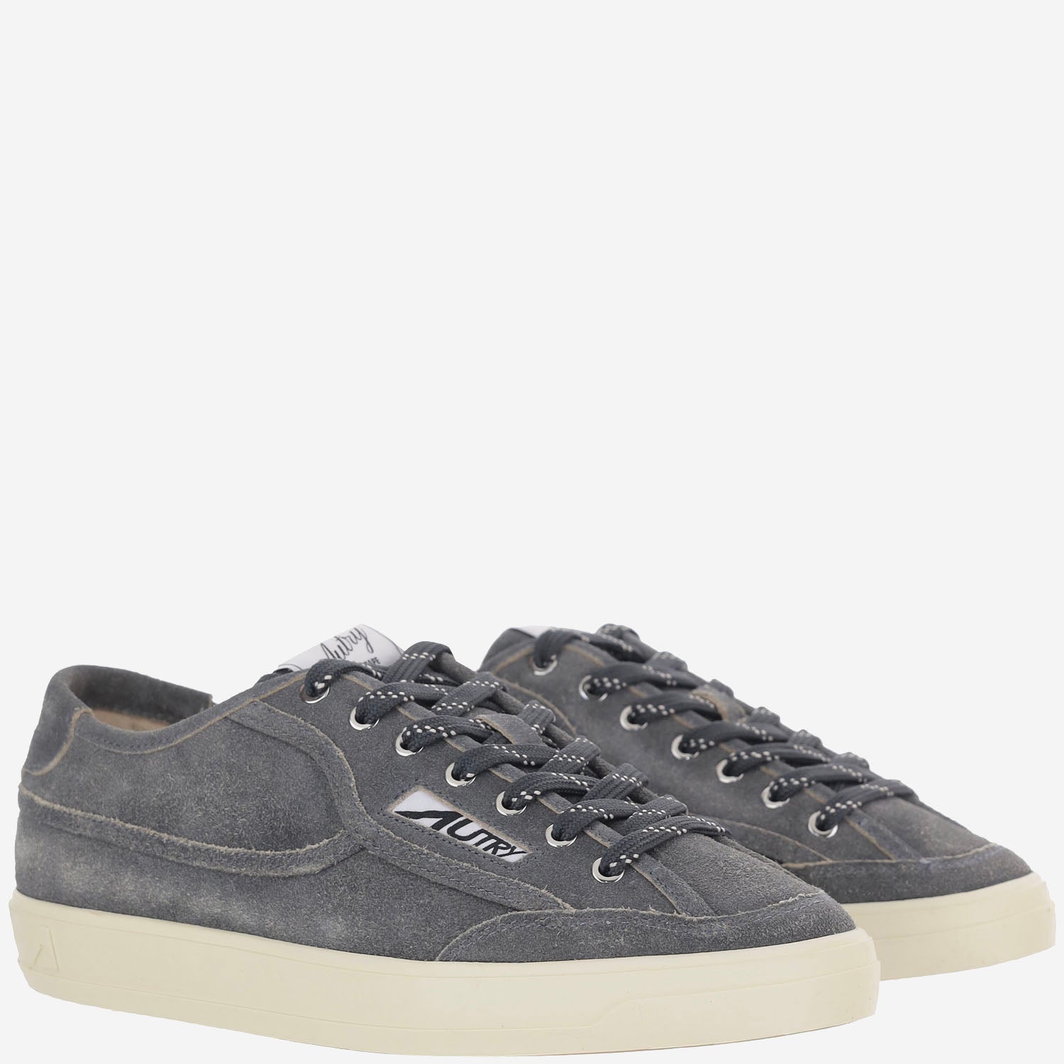 SNEAKERS WINDSCAPE LOW IN PELLE SCAMOSCIATA SCLMKQ04 SUESUGSUESUGCASTORY AUTRY 
