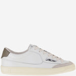SNEAKERS WINDSCAPE LOW SCLMUK10 LEATSUEWHTCHOCOLATE AUTRY 