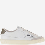 SNEAKERS WINDSCAPE LOW SCLMUK10 LEATSUEWHTCHOCOLATE AUTRY 