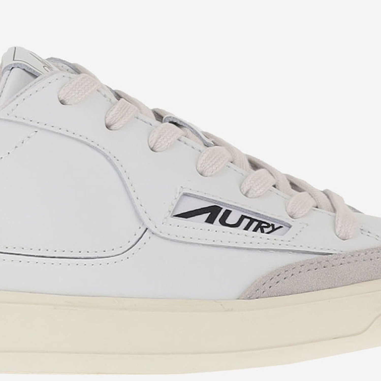 SNEAKERS WINDSCAPE LOW SCLMUK10 LEATSUEWHTCHOCOLATE AUTRY 