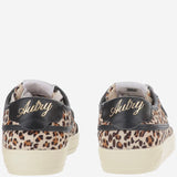 SNEAKERS WINDSCAPE LOW IN CAVALLINO CON MOTIVO ANIMALIER SCLWJL01 PONYCRACKLEOBLK AUTRY 