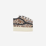 SNEAKERS WINDSCAPE LOW IN CAVALLINO CON MOTIVO ANIMALIER SCLWJL01 PONYCRACKLEOBLK AUTRY 