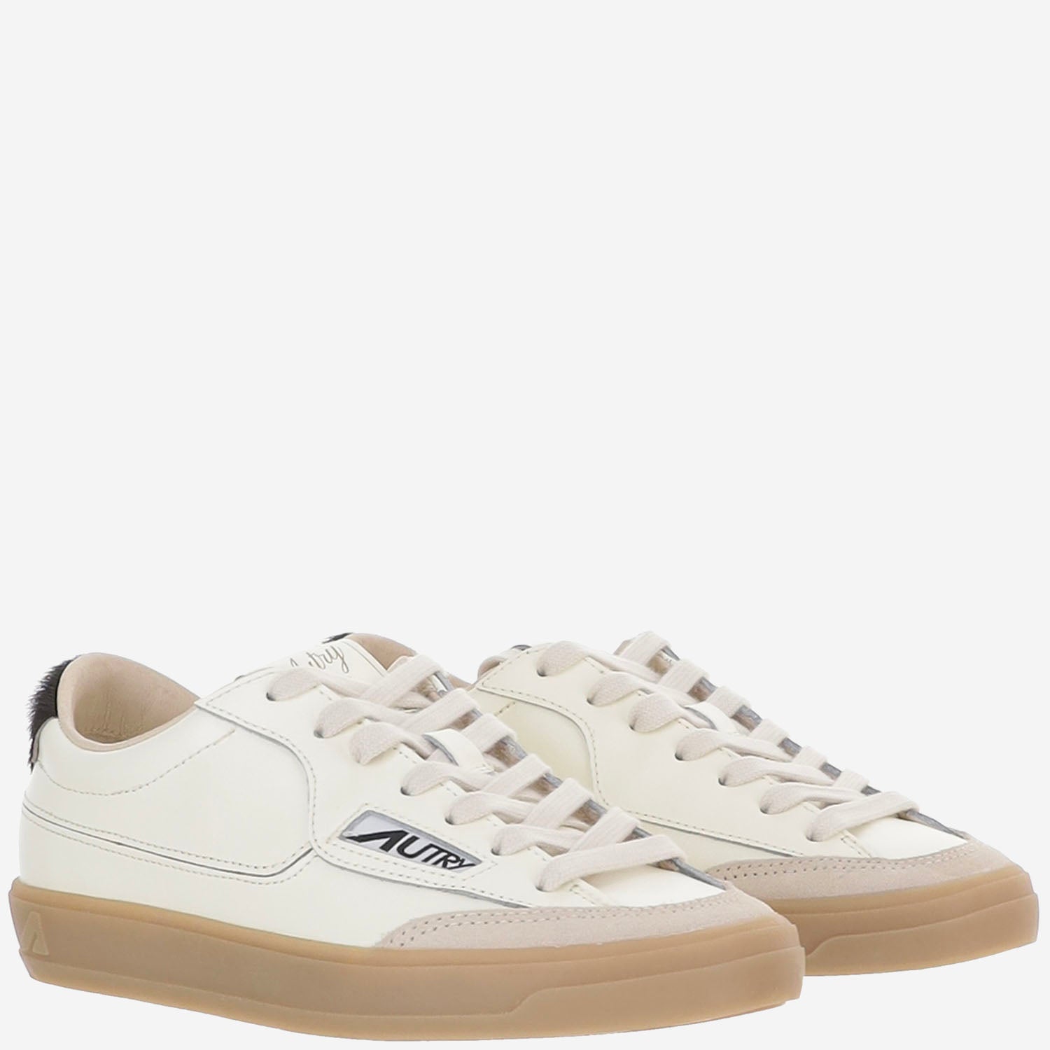 SNEAKERS WINDSCAPE LOW SCLWJU03 LEATPONYMRSHBROWN AUTRY 
