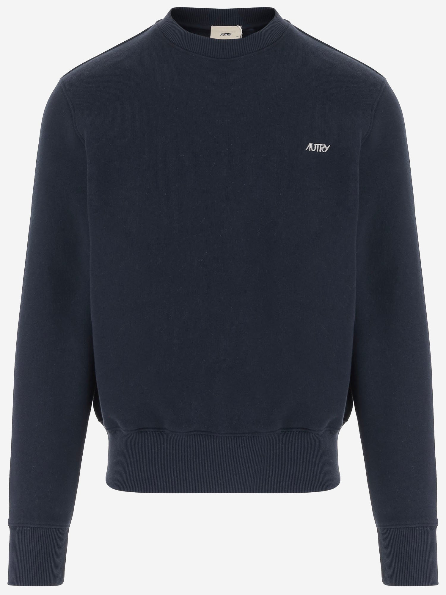 FELPA IN COTONE CON LOGO SWPM001B BLUE AUTRY 