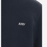 FELPA IN COTONE CON LOGO SWPM001B BLUE AUTRY 