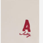 FELPA HERITAGE IN COTONE CON LOGO SWPX114A ALABASTER AUTRY 