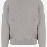 FELPA IN COTONE CON RICAMO LOGO SWPX120D MELANGE AUTRY 
