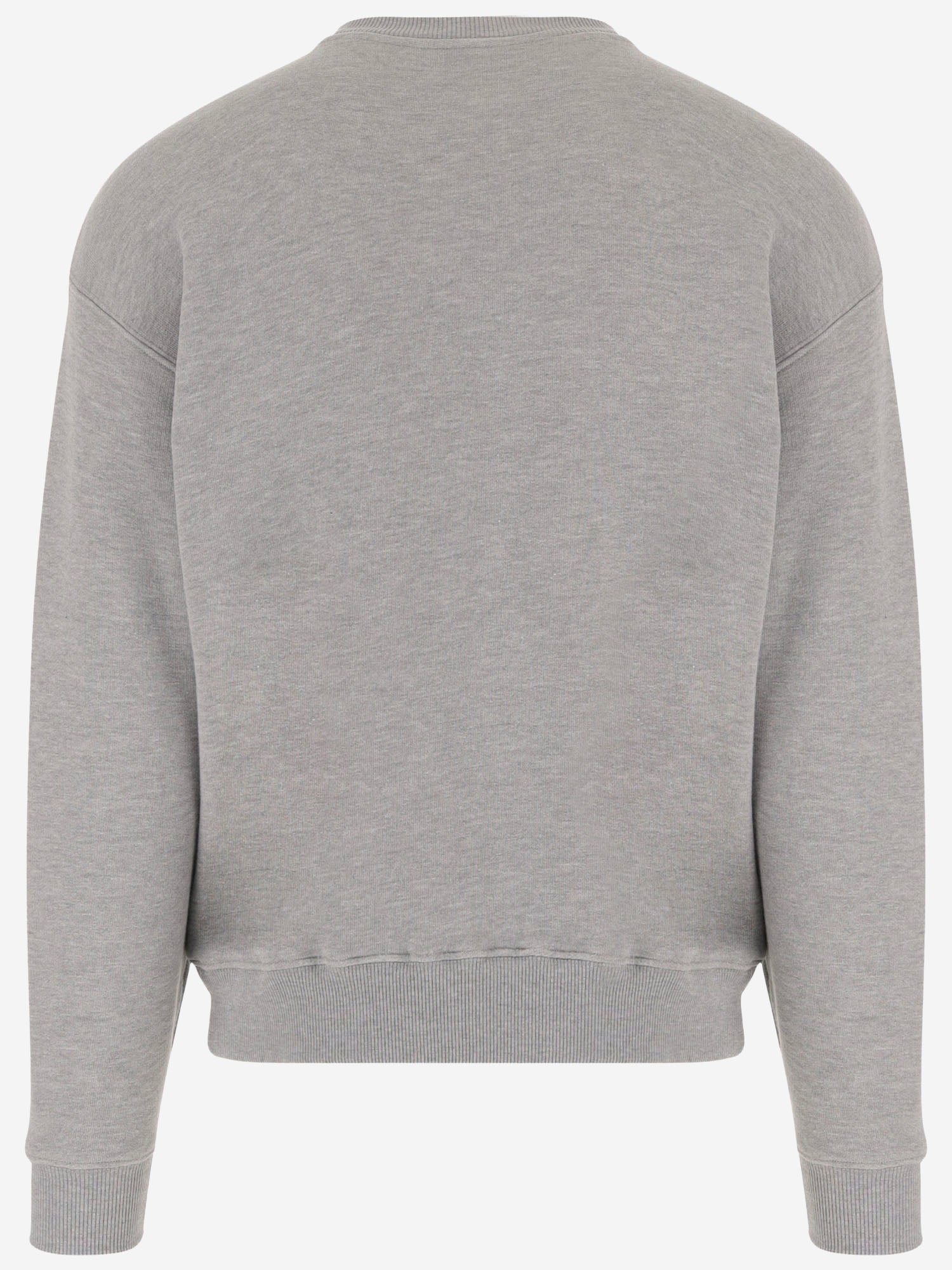 FELPA IN COTONE CON RICAMO LOGO SWPX120D MELANGE AUTRY 