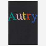 FELPA IN COTONE CON RICAMO LOGO SWPX120L LAVAGNA AUTRY 