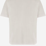 T-SHIRT IN COTONE CON LOGO TSPX108A ALABASTER AUTRY 