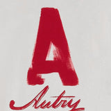 T-SHIRT IN COTONE CON STAMPA LOGO TSPX109A ALABASTER AUTRY 