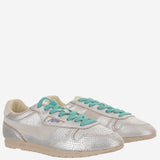 SNEAKERS WINDSPIN LOW CON FINITURA METALLICA WSLWXA01 LEAVIPRINTSILVERWHT AUTRY 