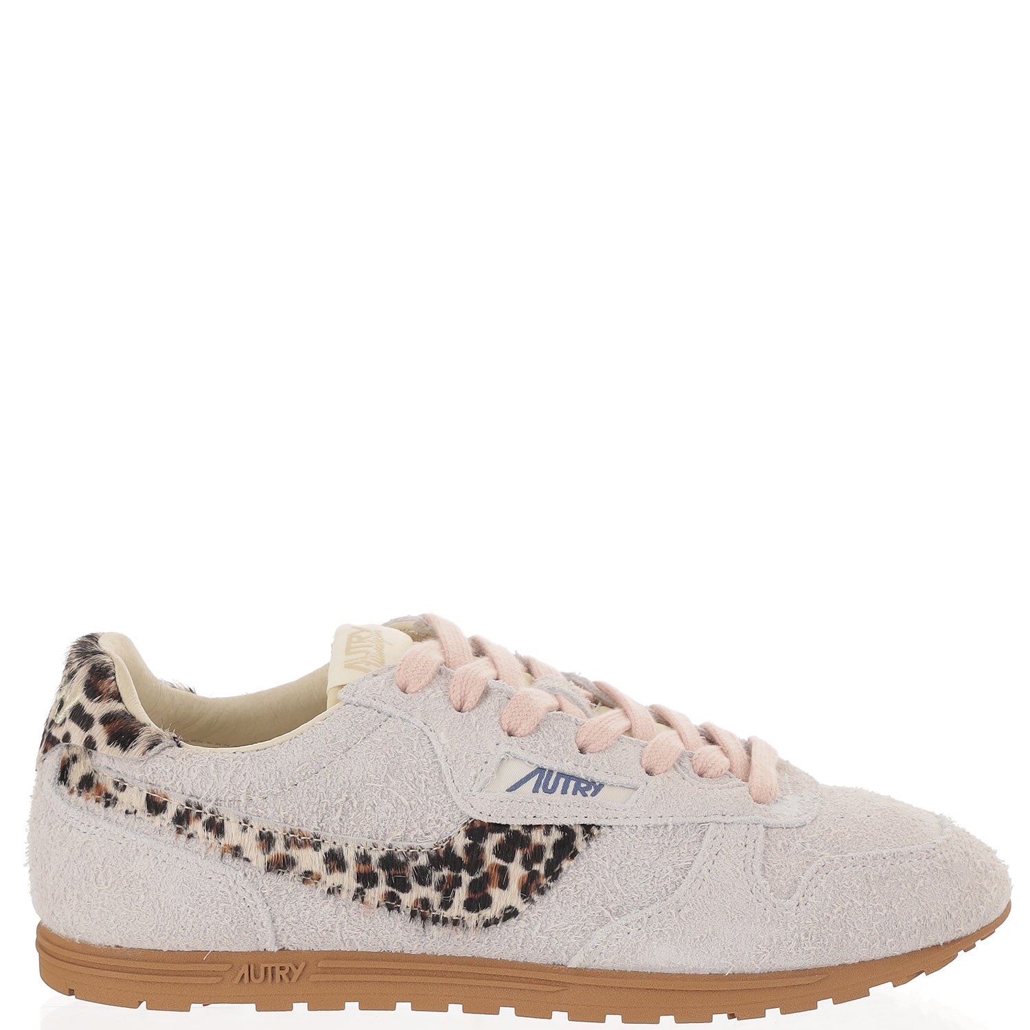 SNEAKERS WINDSPIN IN SUEDE WSLWYE01 SUEDEPONYWHTLEO AUTRY 