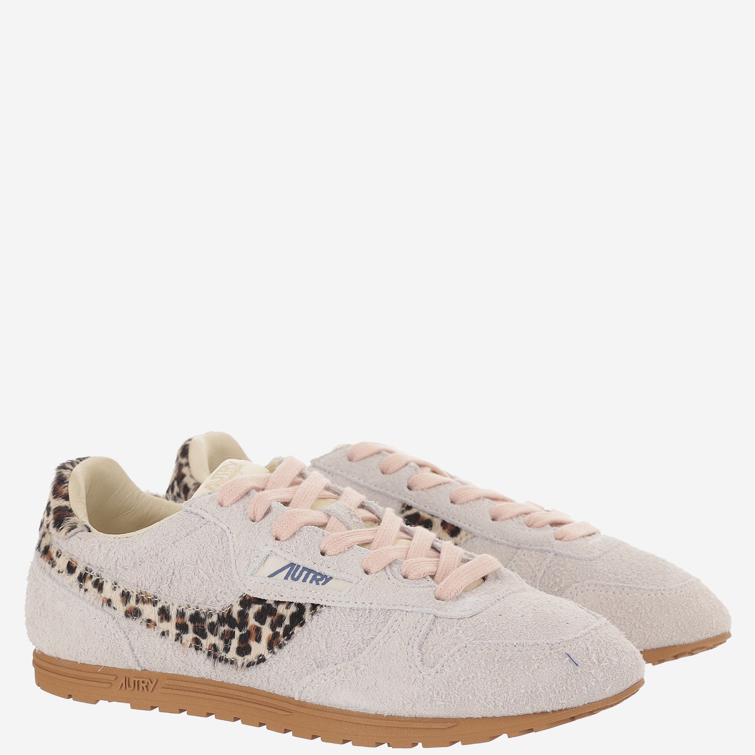 SNEAKERS WINDSPIN IN SUEDE WSLWYE01 SUEDEPONYWHTLEO AUTRY 